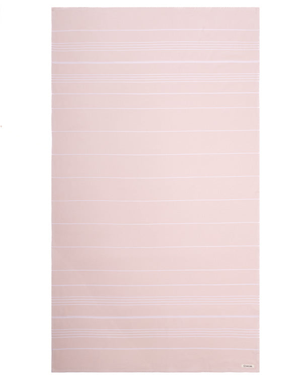 Alternative view of Classic Fringeless XL Bath Bundle - Calcite Pink | Sand Cloud