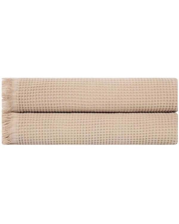 Alternative view of Micro Waffle XL Bath Bundle - 2 Pack -Sand | Sand Cloud