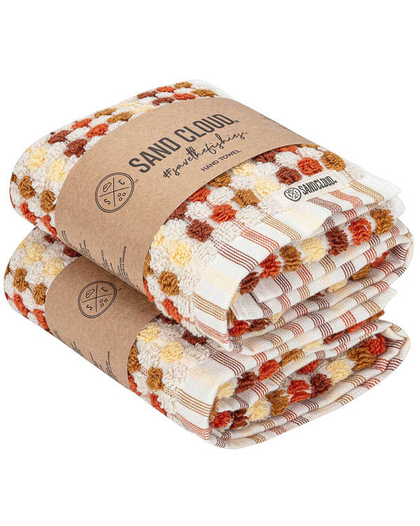 Alternative view of Stripe Polka Dot Hand Bath Bundle - 2 Pack - Taupe | Sand Cloud