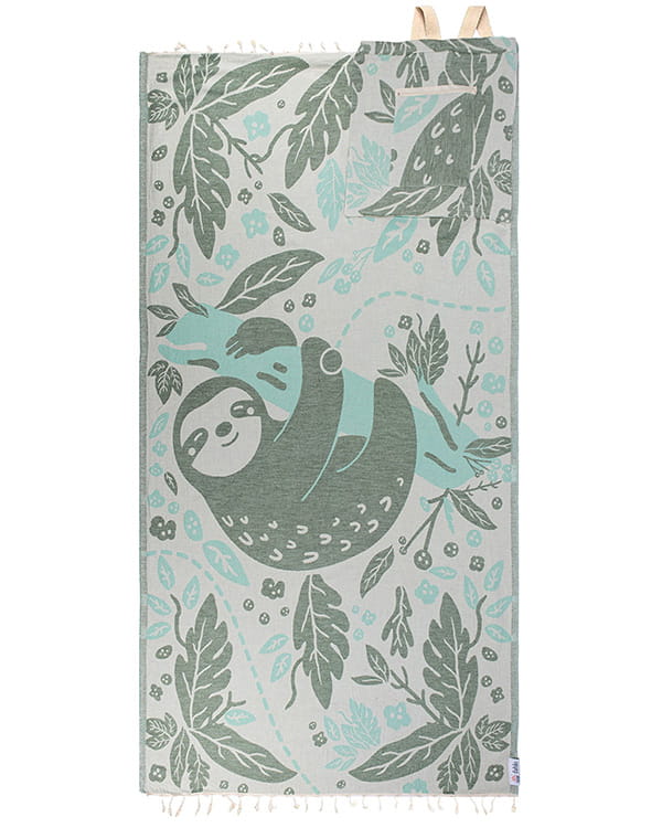 Wander Sloth Towel Bag - Fahlo | Sand Cloud