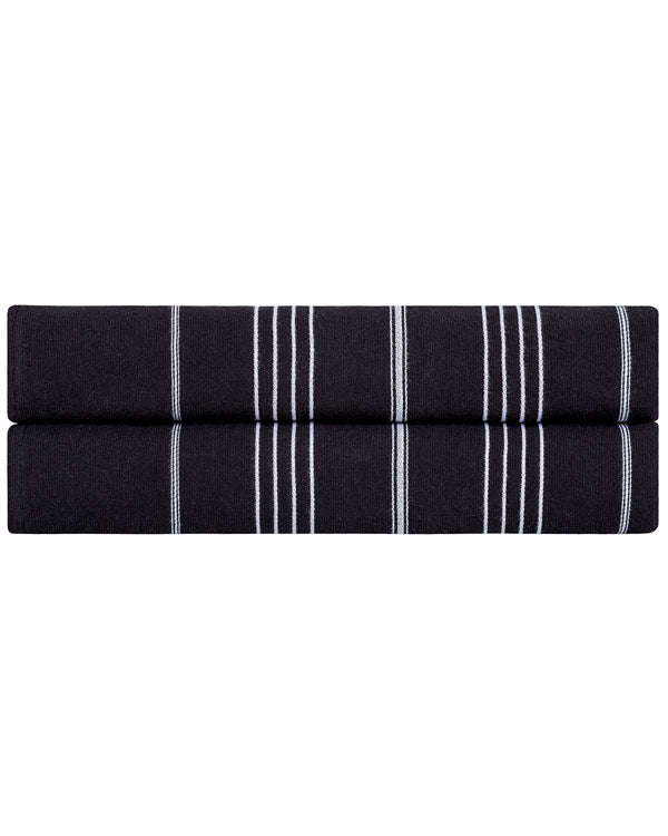 Alternative view of Classic Fringeless XL Bath Bundle - Black - 2 Pack | Sand Cloud