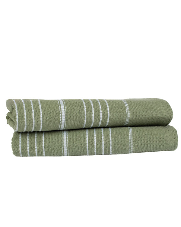 Alternative view of Classic Fringeless Hand Bath Bundle 2 Pack - Hedge Green | Sand Cloud