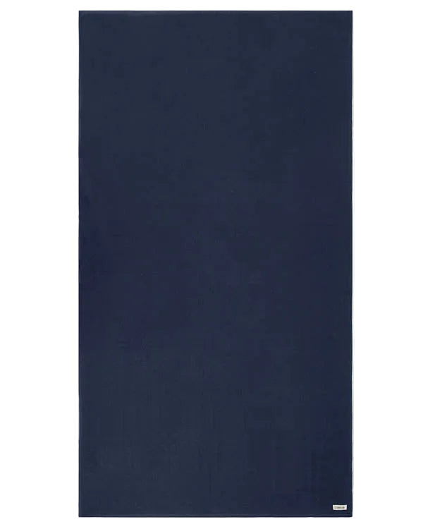 Alternative view of Terra Fringeless XL Bath Bundle - Navy | Sand Cloud