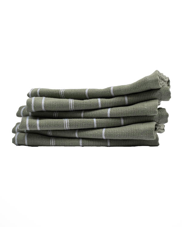 Alternative view of Classic Bath Washcloth Bundle 6 Pack - Sage | Sand Cloud