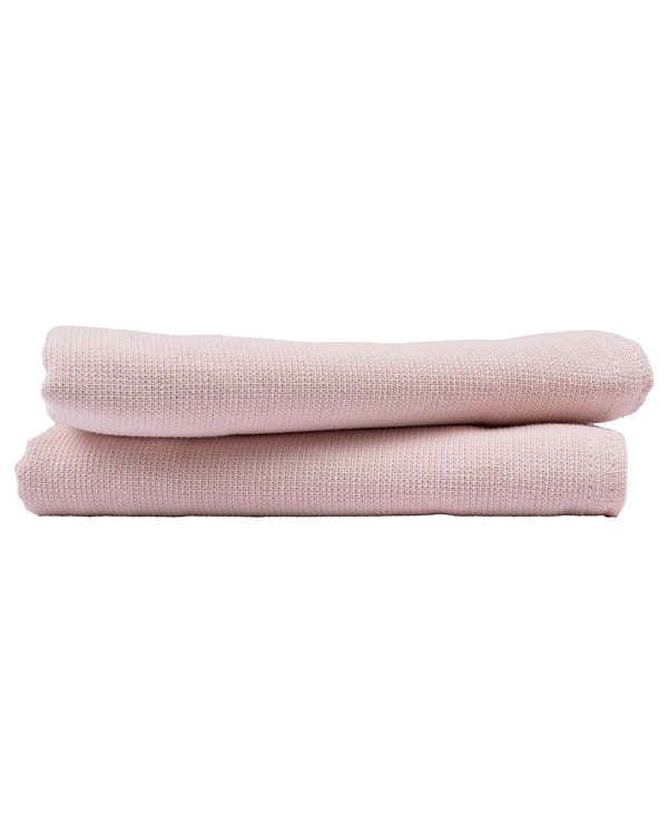 Alternative view of Terra Fringeless Hand Bath Bundle 2 Pack - Calcite Pink | Sand Cloud