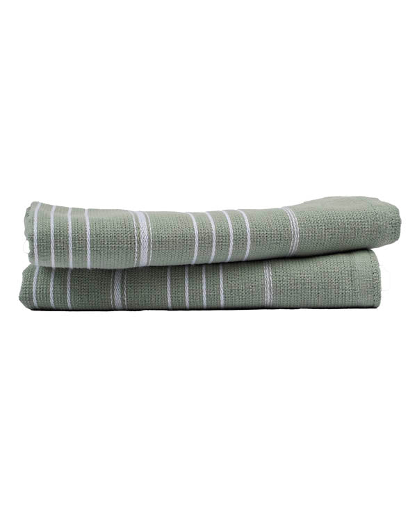 Alternative view of Classic Fringeless Hand Bath Bundle 2 Pack - Sage | Sand Cloud