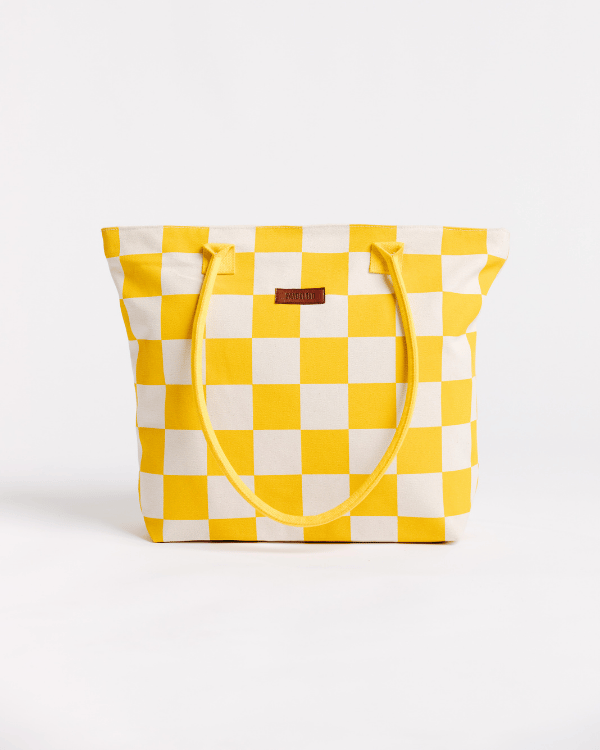 Checker Beach Tote | Sand Cloud