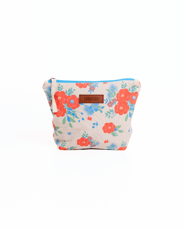 Flower Bunch Zipper Pouch | Sand Cloud