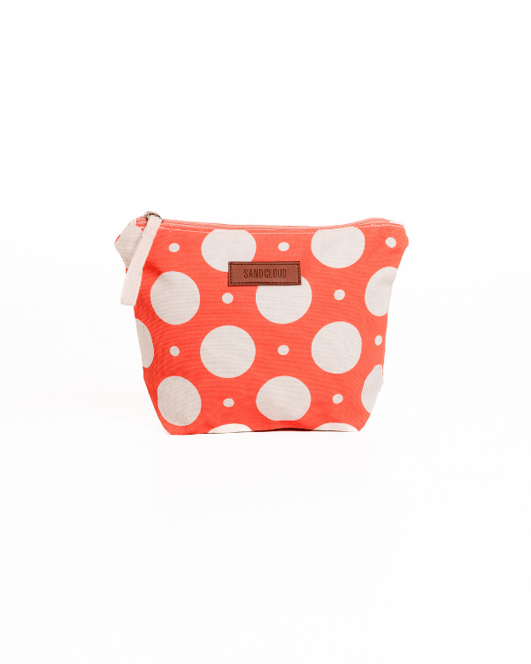 Polka Dot Zipper Pouch | Sand Cloud