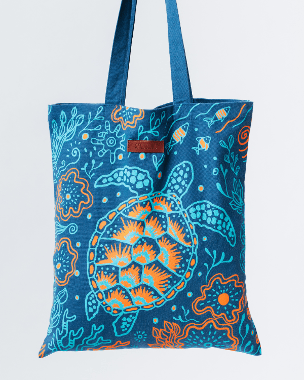 Reef Turtles Everyday Tote | Sand Cloud
