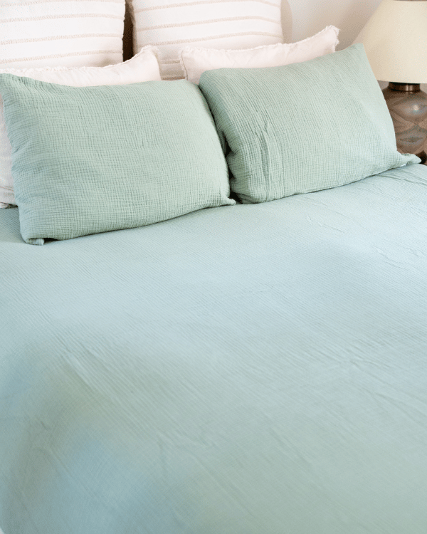 Alternative view of Sonoran Pillow Case 2 Pack - Sage | Sand Cloud