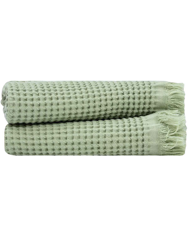 Micro Waffle Hand Bundle Sage | Sand Cloud