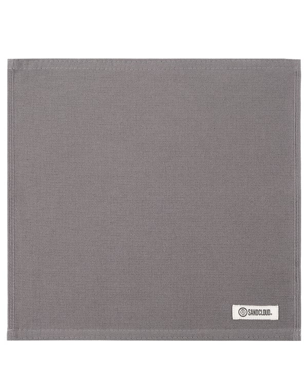 Alternative view of Terra Bath Washcloth Bundle - 6 Pack - Grey | Sand Cloud