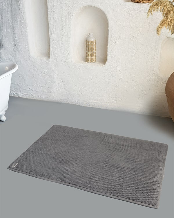 Alternative view of Willow Bath Mat - Grey | Sand Cloud