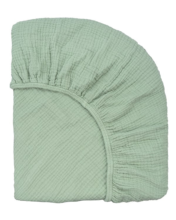 Alternative view of Sonoran Fitted Sheet - Sage | Sand Cloud