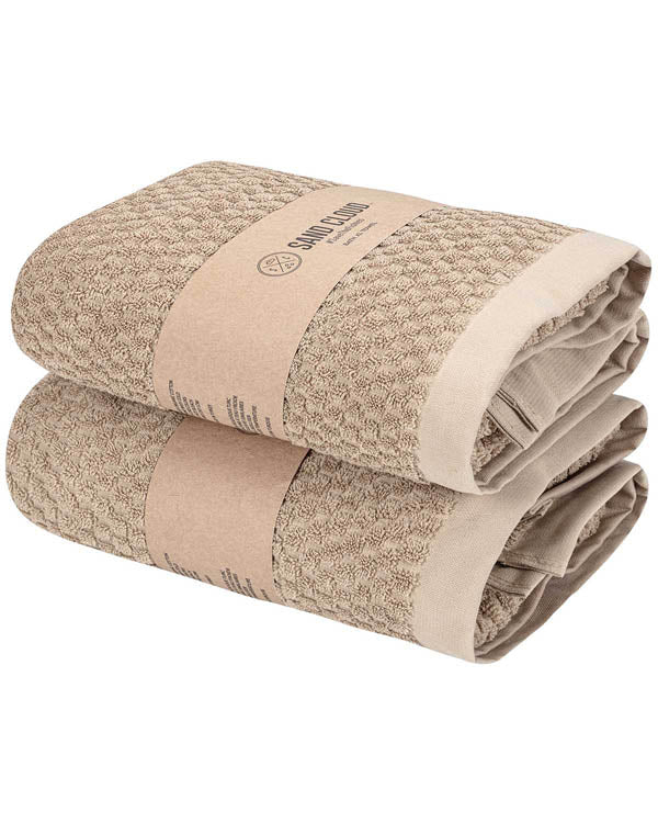 Atom XL Bath Bundle - 2 Pack - Sand | Sand Cloud
