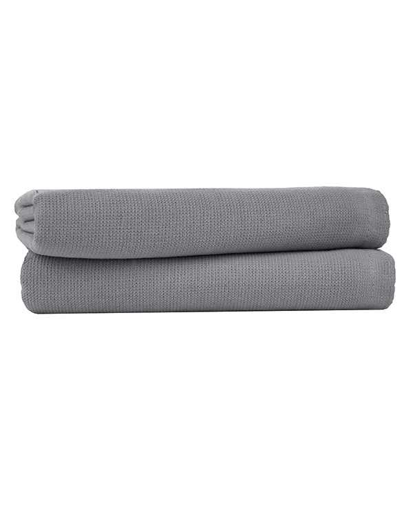 Alternative view of Terra Fringeless Hand Bath Bundle 2 Pack - Grey | Sand Cloud