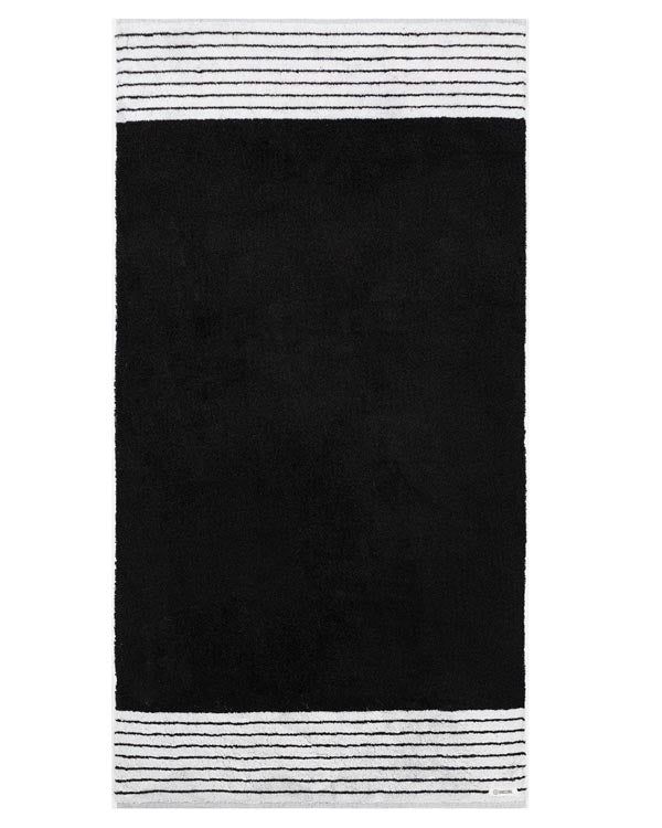 Alternative view of Micro Stripe Bath Bundle - 2 Pack - Black | Sand Cloud