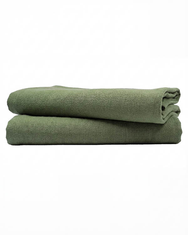 Terra Fringeless Hand Bath Bundle 2 Pack- Hedge Green | Sand Cloud - Image 3