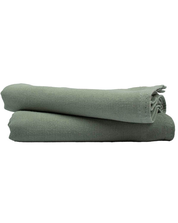 Alternative view of Terra Fringeless Hand Bath Bundle 2 Pack - Sage | Sand Cloud