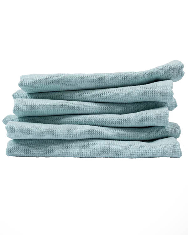 Alternative view of Terra Bath Washcloth Bundle 6 Pack - Seaglass | Sand Cloud